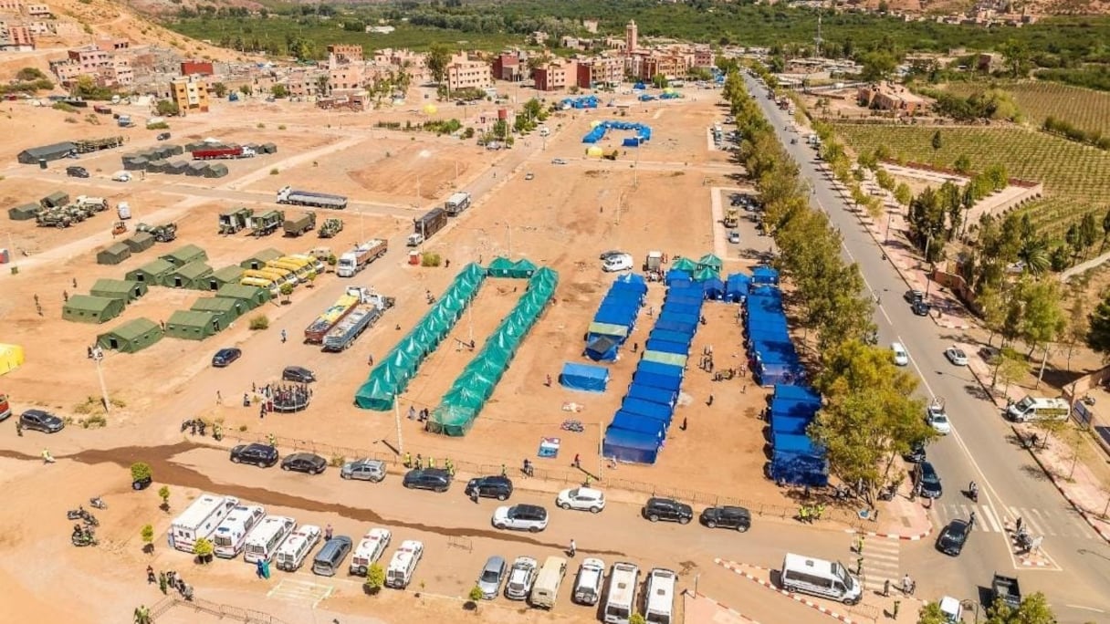 الحياة تعود إلى طبيعتها بأمزميز عقب زلزال 8 شتنبر