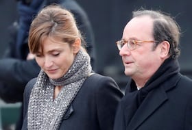 François Hollande et Julie Gayet.