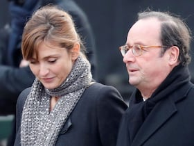 François Hollande et Julie Gayet.