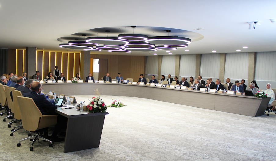 Lors du conseil d'administration de la CNSS, jeudi 3 septembre 2026.