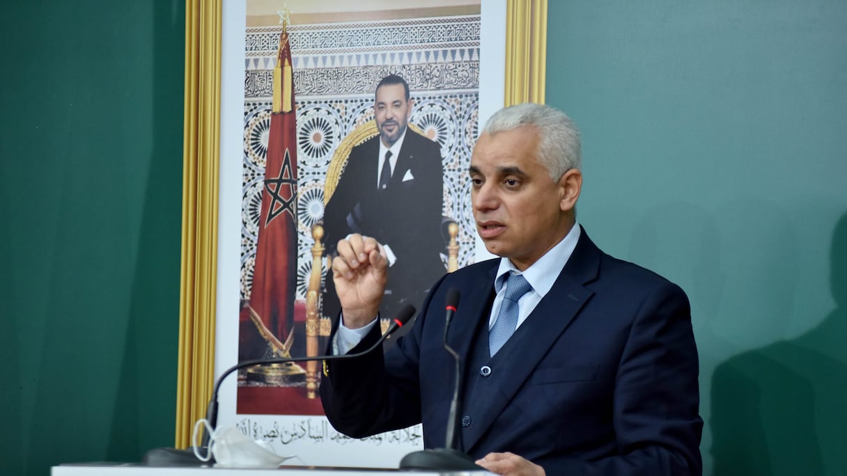 وزير الصحة والحماية الاجتماعية خالد آيت الطالب