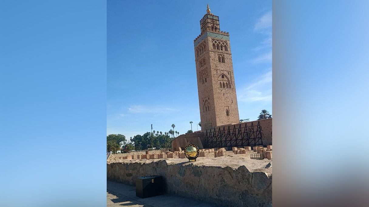 : الكرة الذهبية تتجول بالمآثر التاريخية لمراكش قبيل حفل توزيع جوائز الكاف