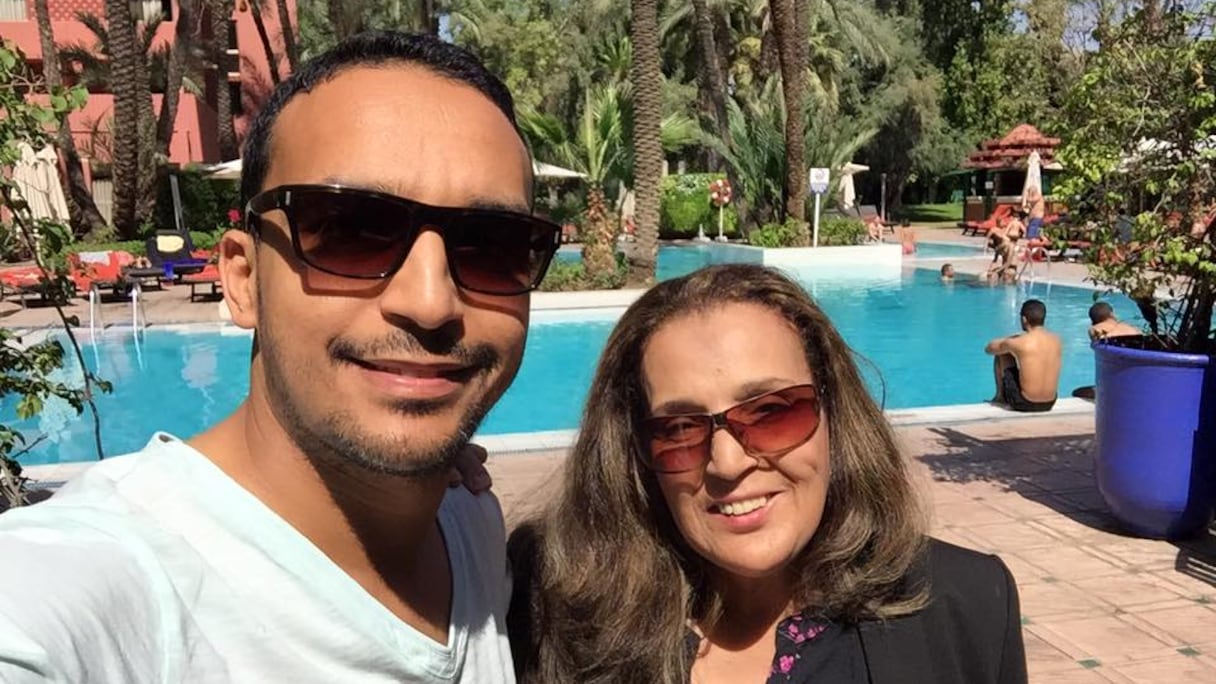 الراحة نعيمة سميح ونجلها شمس الدين بلقايد