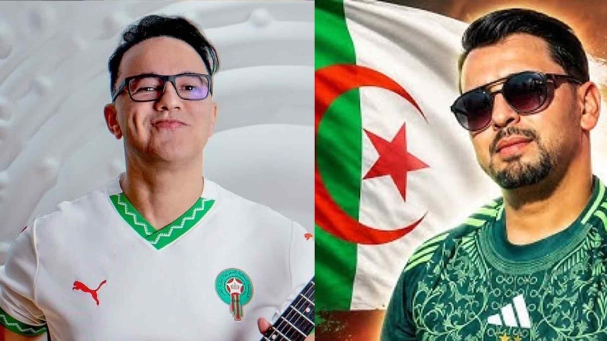 الفنان الجزائري الشاب زاكي ـ والمنتج الموسيقي العالمي ريدوان