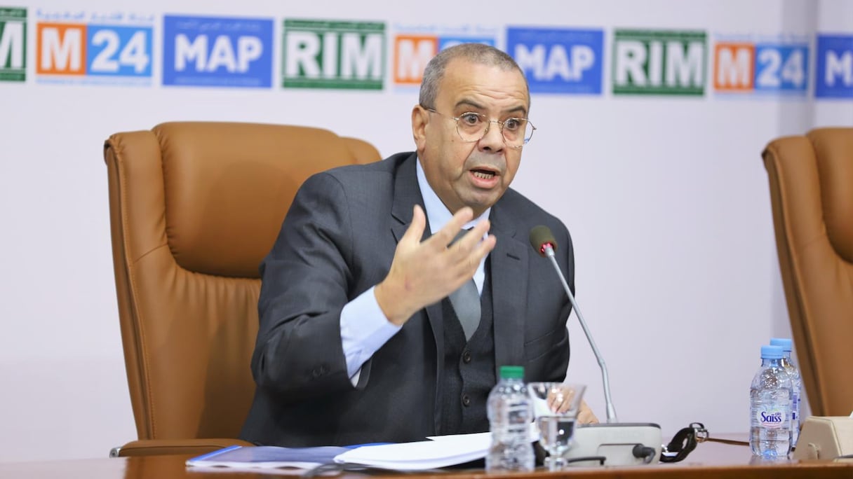 Le délégué interministériel aux droits de l’homme, Ahmed Chaouki Benyoub.