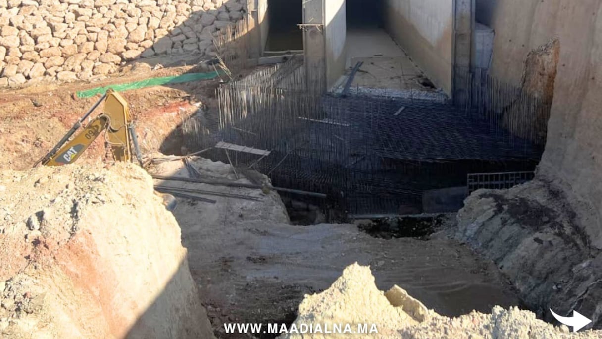 أشغال إنجاز سد بولعوان بإقليم شيشاوة تصل إلى 70%