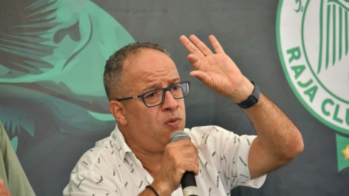 عزيز البدراوي رئيس الرجاء الرياضي