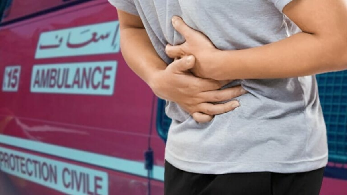 حالة تسمم . صورة تعبيرية