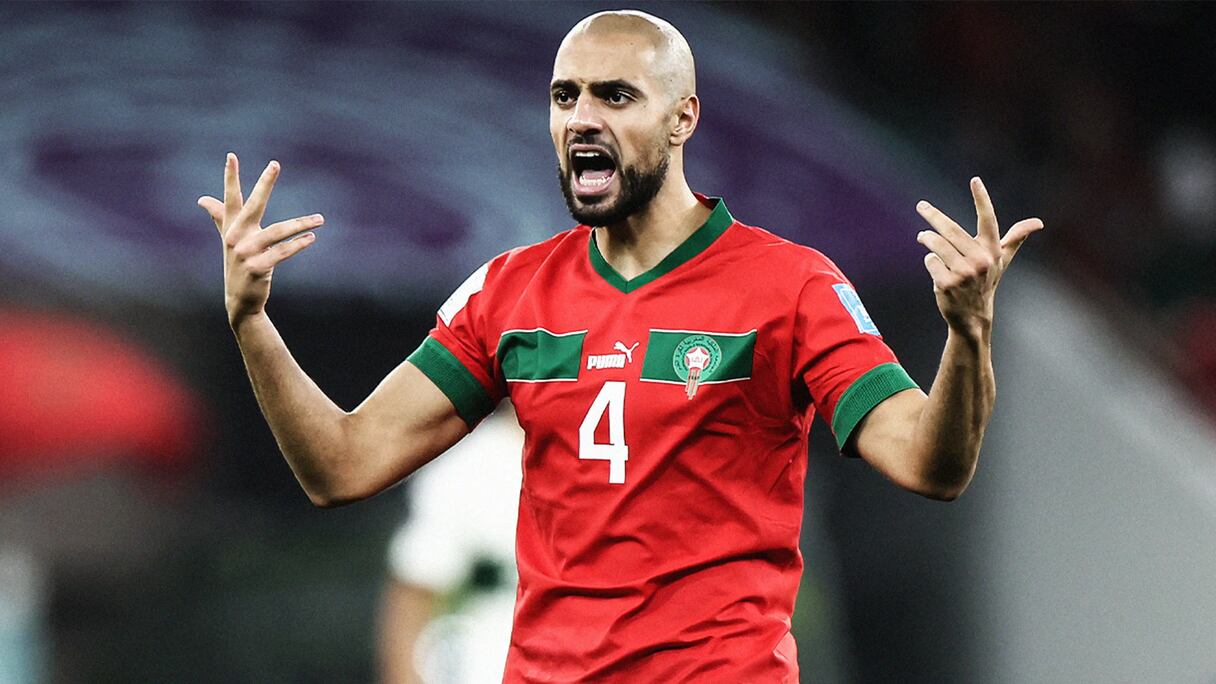 اللاعب المغربي الدولي سفيان أمرابط
