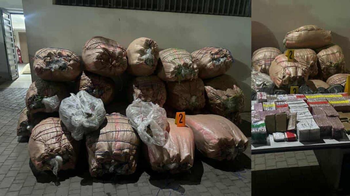 المخدرات المحجوزة