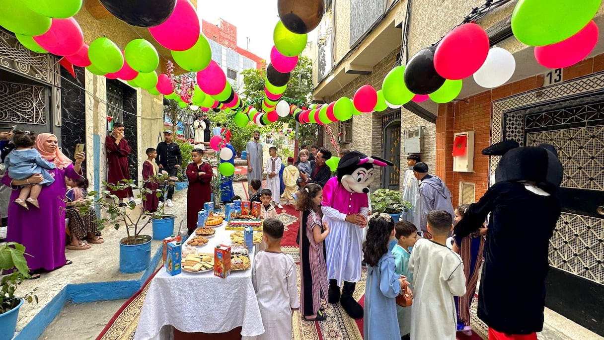 في أجواء إحتفالية حي بوربعات يتوج أجمل حي يوم عيد الأضحى بطنجة