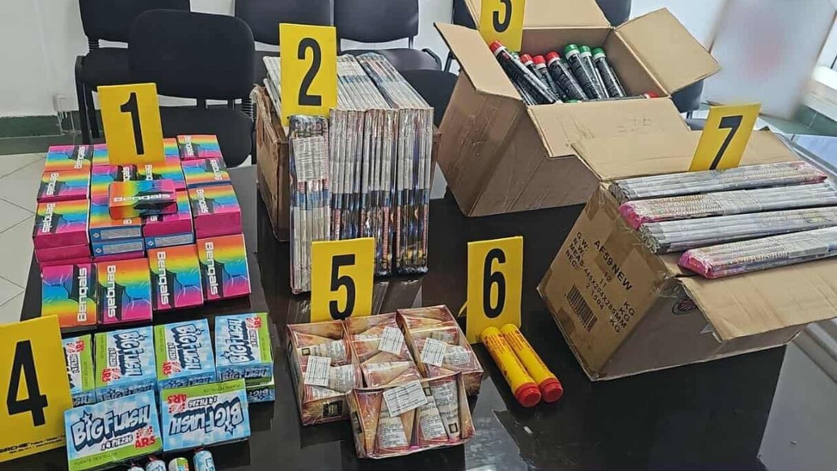 الشهب والمفرقعات