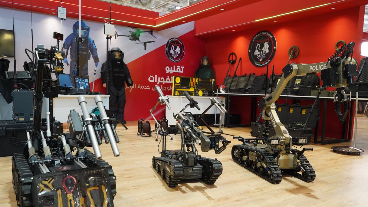 الشرطة المكلفة بتفكيك المتفجرات