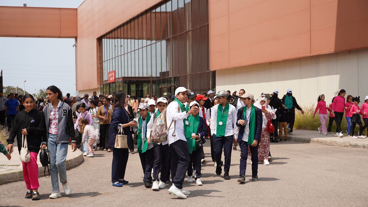 حضور الأطفال بالأيام المفتوحة للأمن الوطني