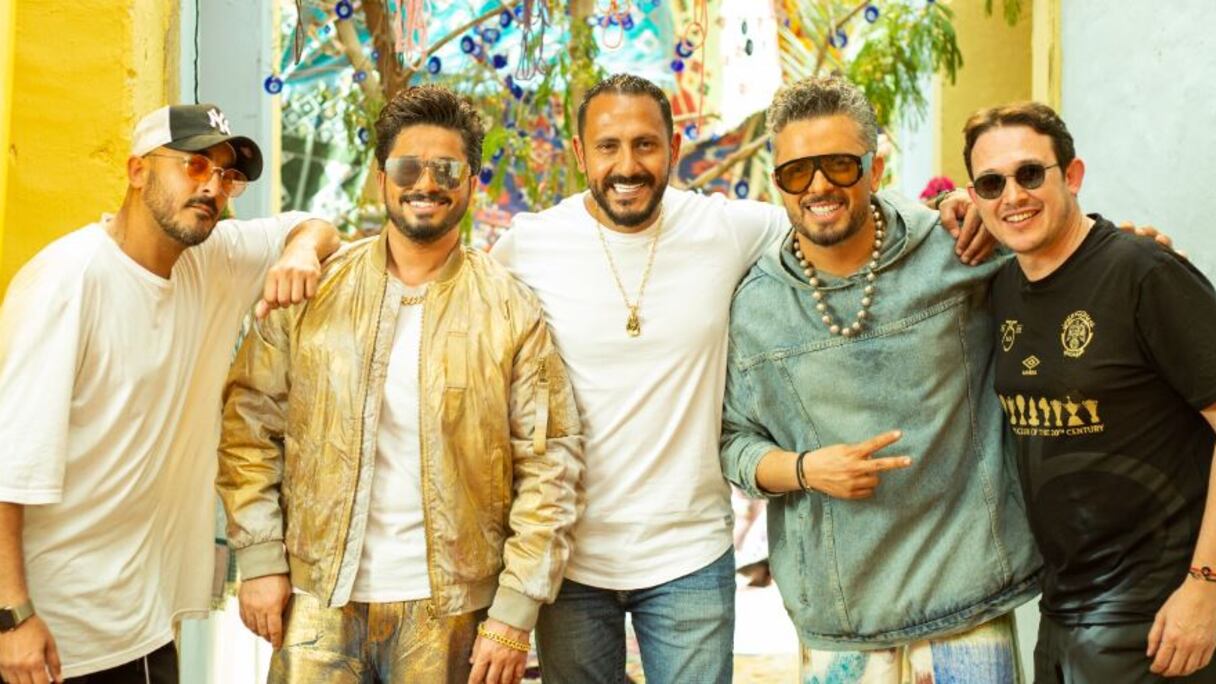 المنتج العزيز قاديري، وحاتم عمور، وهاني محروس، ومصطفى حجاج، والمخرج حسام الحسيني