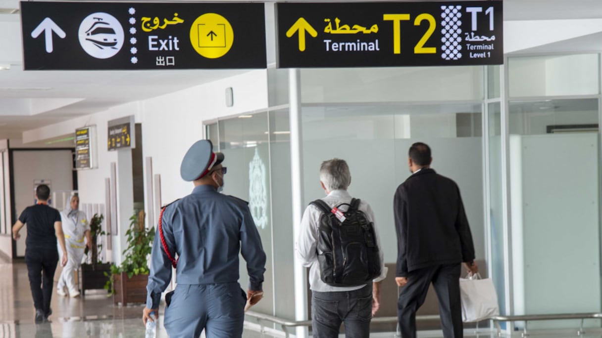 أحد مرافق مطار محمد الخامس الدولي