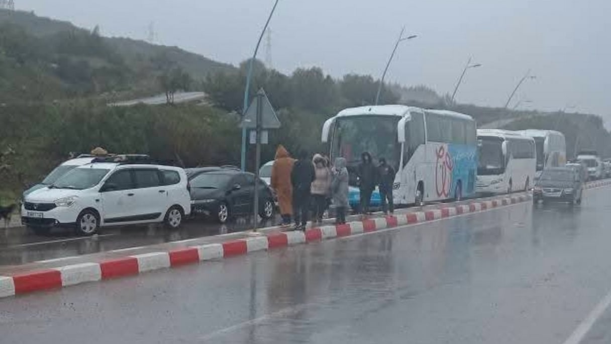 انقطاع طريق بشفشاون