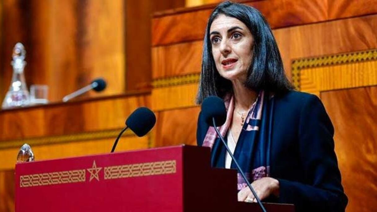 نادية فتاح العلوي، وزيرة الاقتصاد والمالية