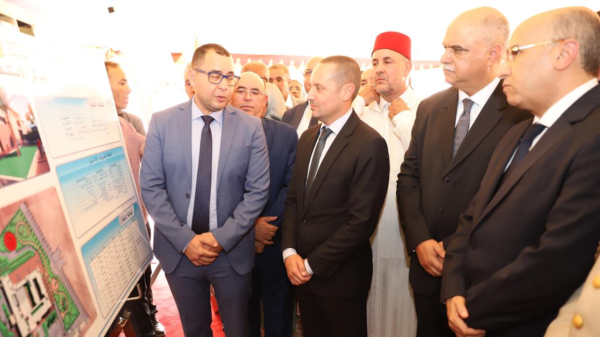 التهراوي يزور مرافق المركز الاستشفائي الإقليمي لتنغير