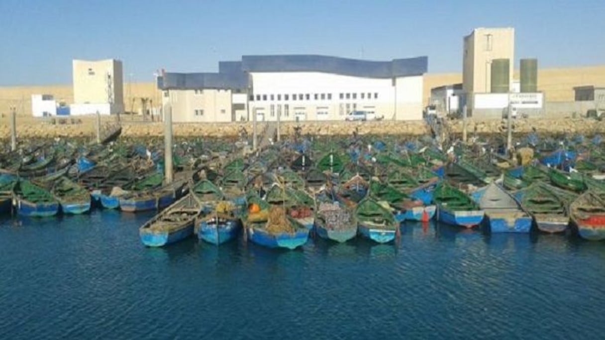 ميناء مدينة بوجدور