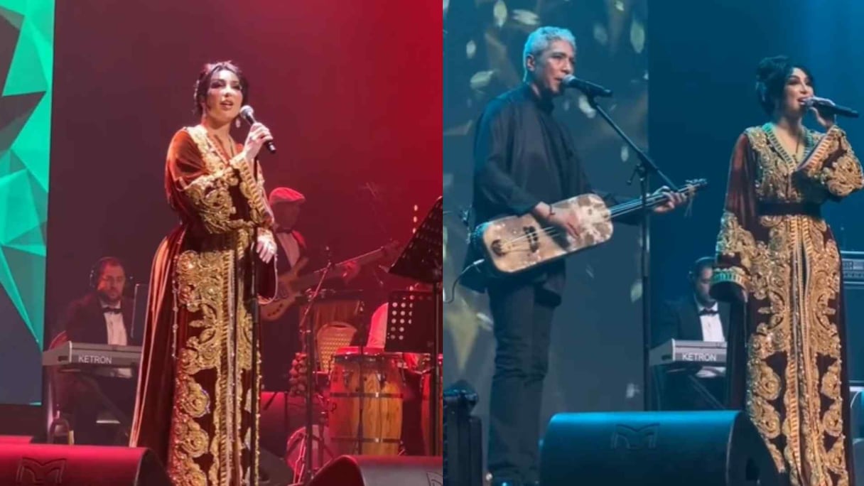 دنيا بطمة ووالدها حميد بطمة