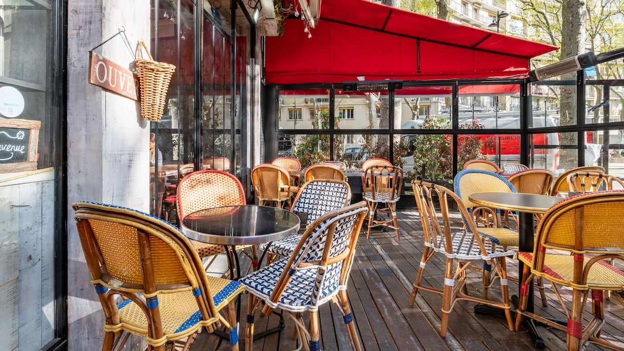 Un terrasse de café.