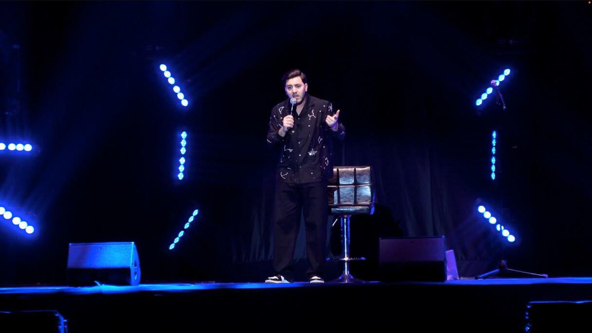 الكوميدي المغربي أمين الراضي