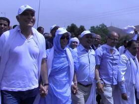 مباركة بوعيدة ومزوار في حملة انتخابية بكلميم