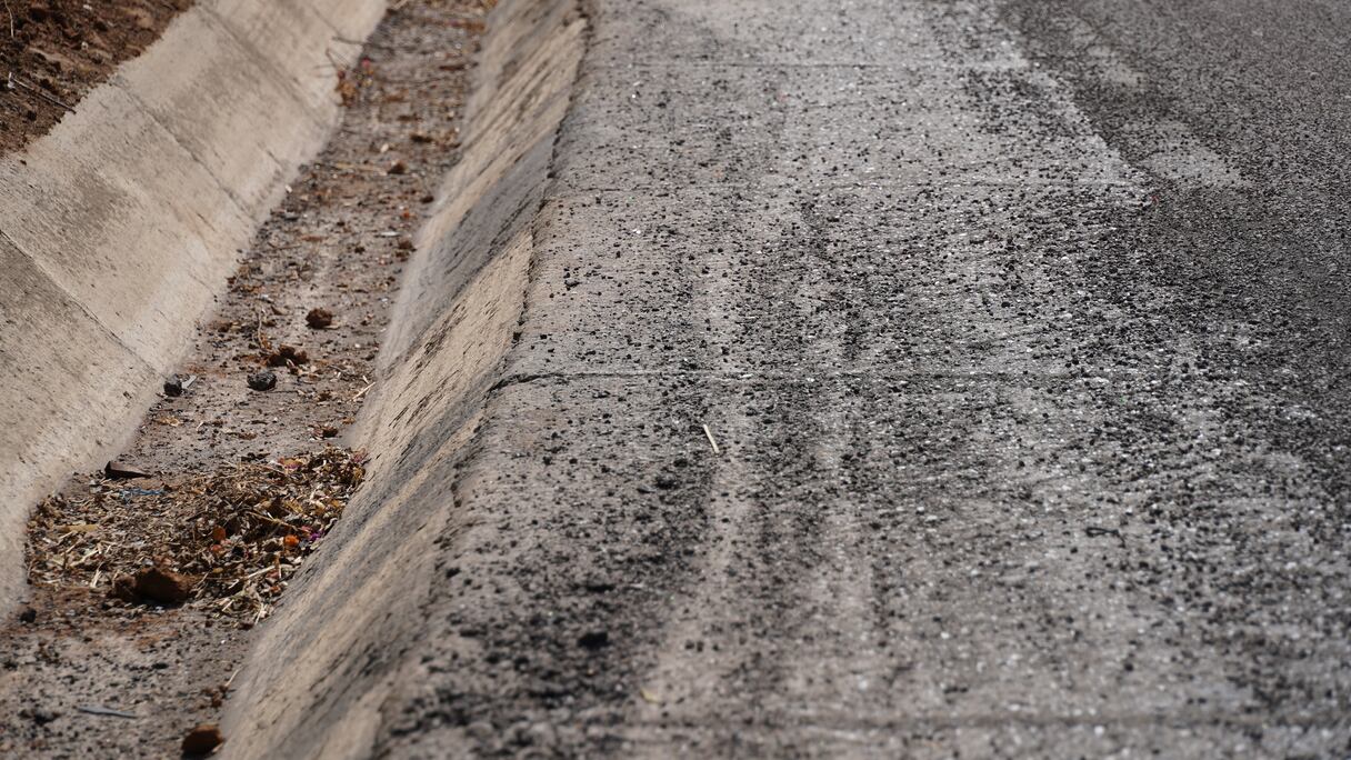 أشغال تهئية الطريق السيار الحضري بالبيضاء