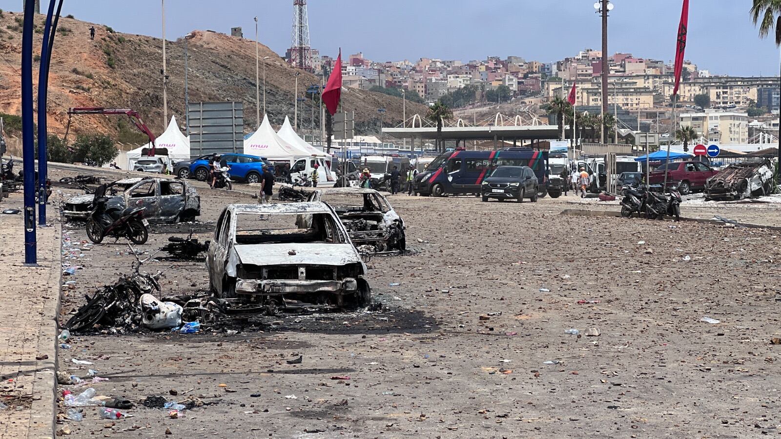 محاكمة 42 متهماً بباب سبتة