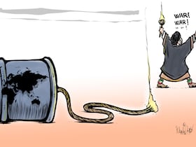 Dessin de Khalid Gueddar.