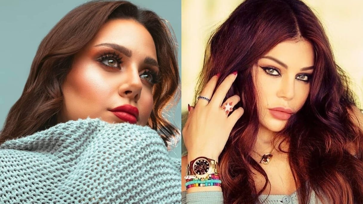 هيفاء وهبي وابنتها زينب فياض