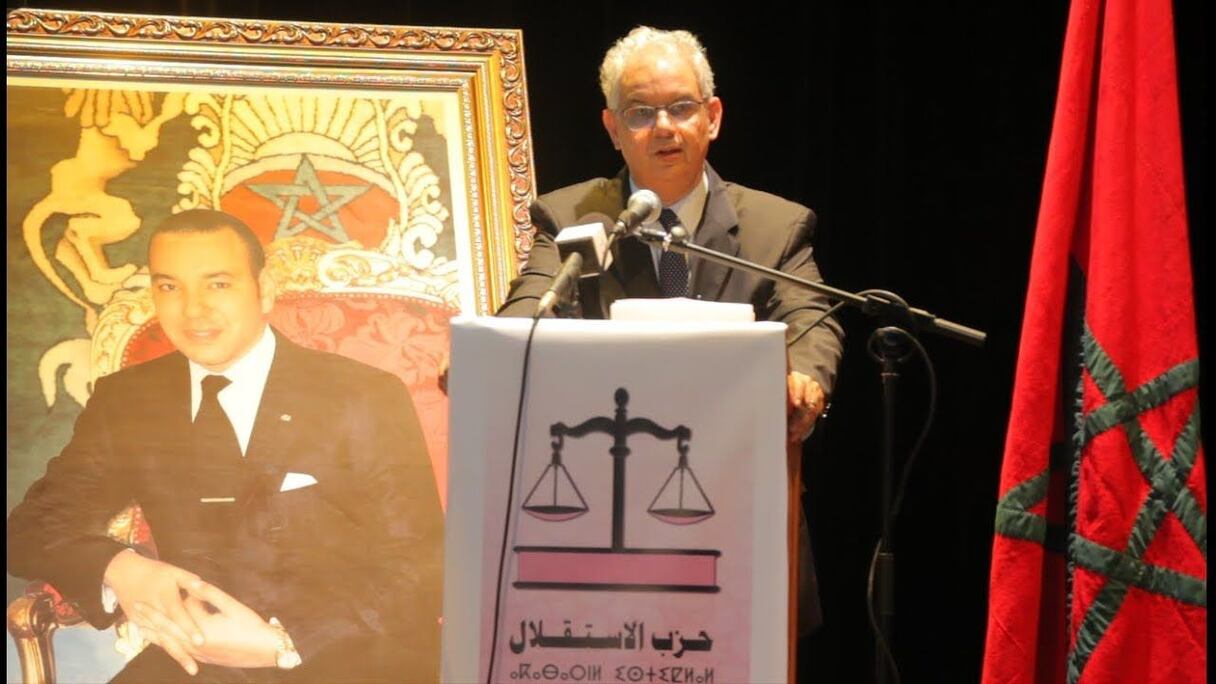 نزار بركة الأمين العام لحزب الاستقلال