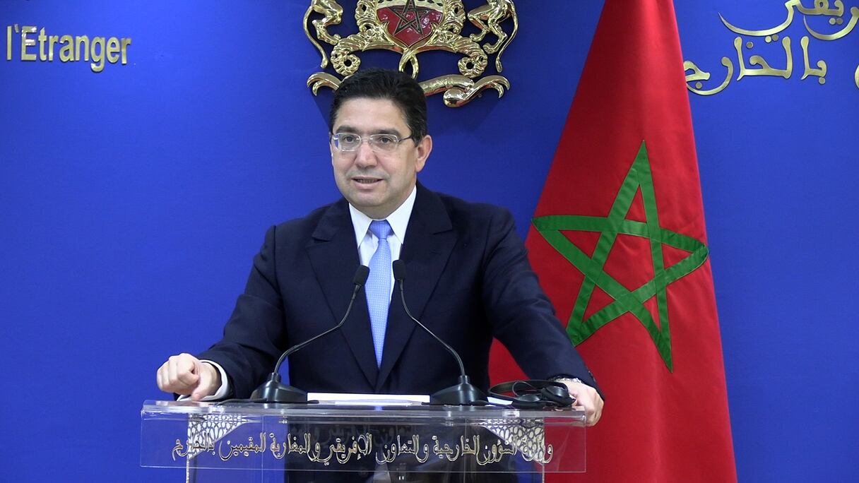 ناصر بوريطة يندد موقف أفريقيا الجنوبية موضحًا أن الحل الوحيد هو سيادة المغرب على صحرائه