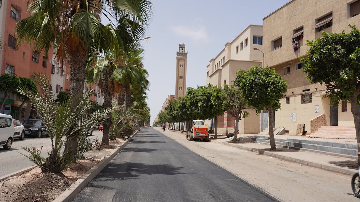 إعادة تهيئة شارع الوطاسيين