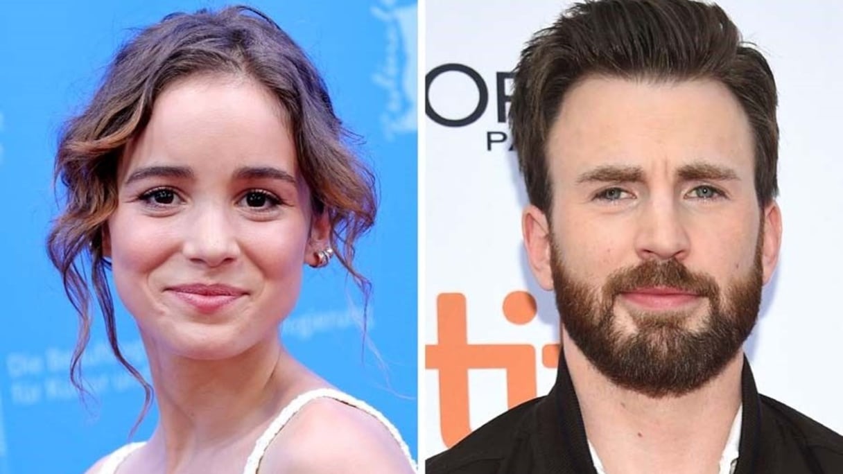 النجم كريس إيفانز وألبا بابتيستا