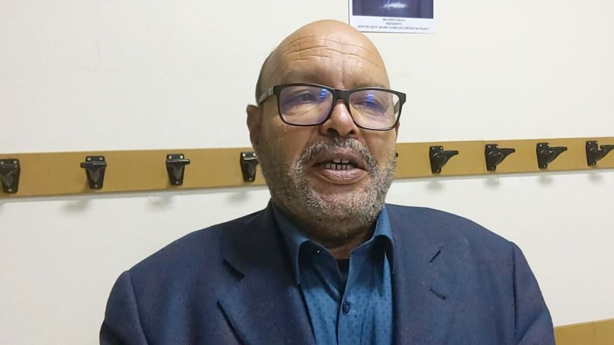 Mustapha Sidi Ali El Bachir, dirigeant du Polisario.