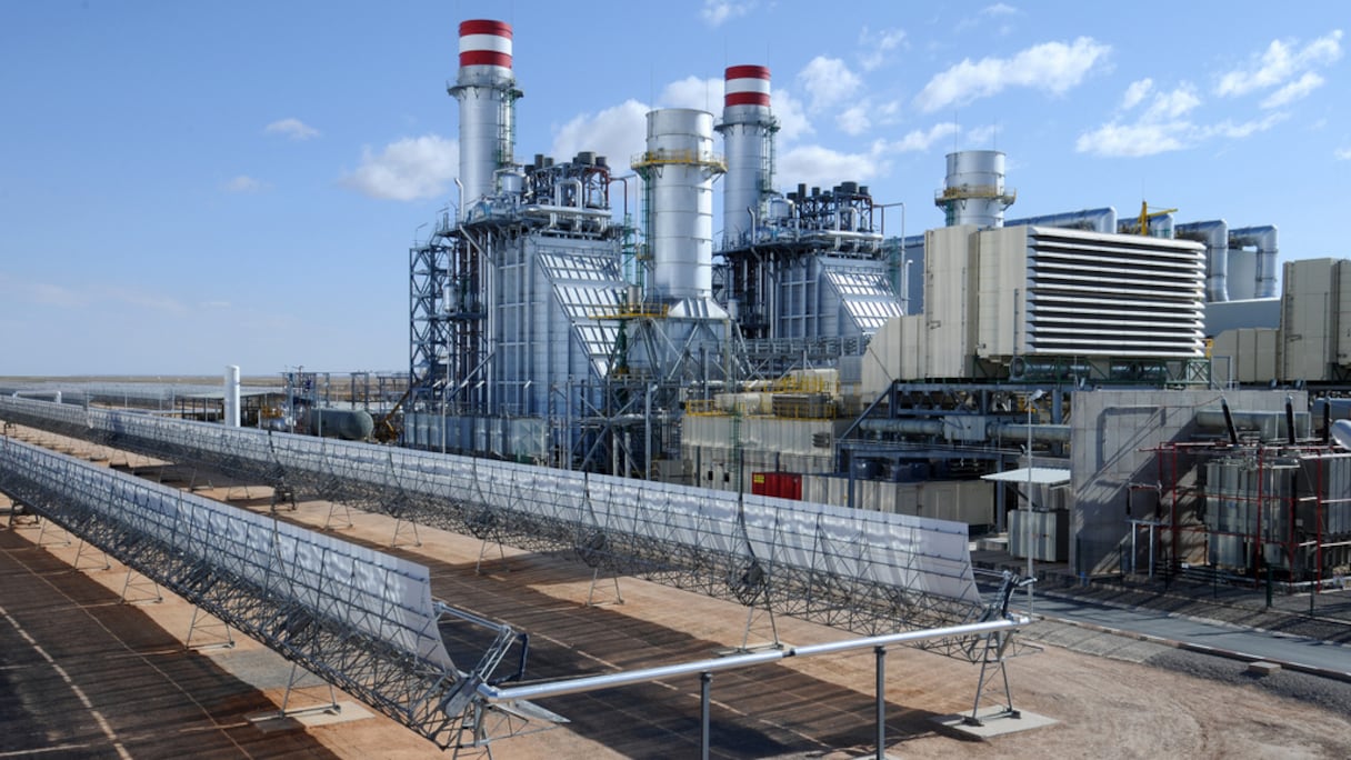 La centrale de Aïn Beni Mathar, qui était à l'arrêt depuis le 1er novembre 2021.