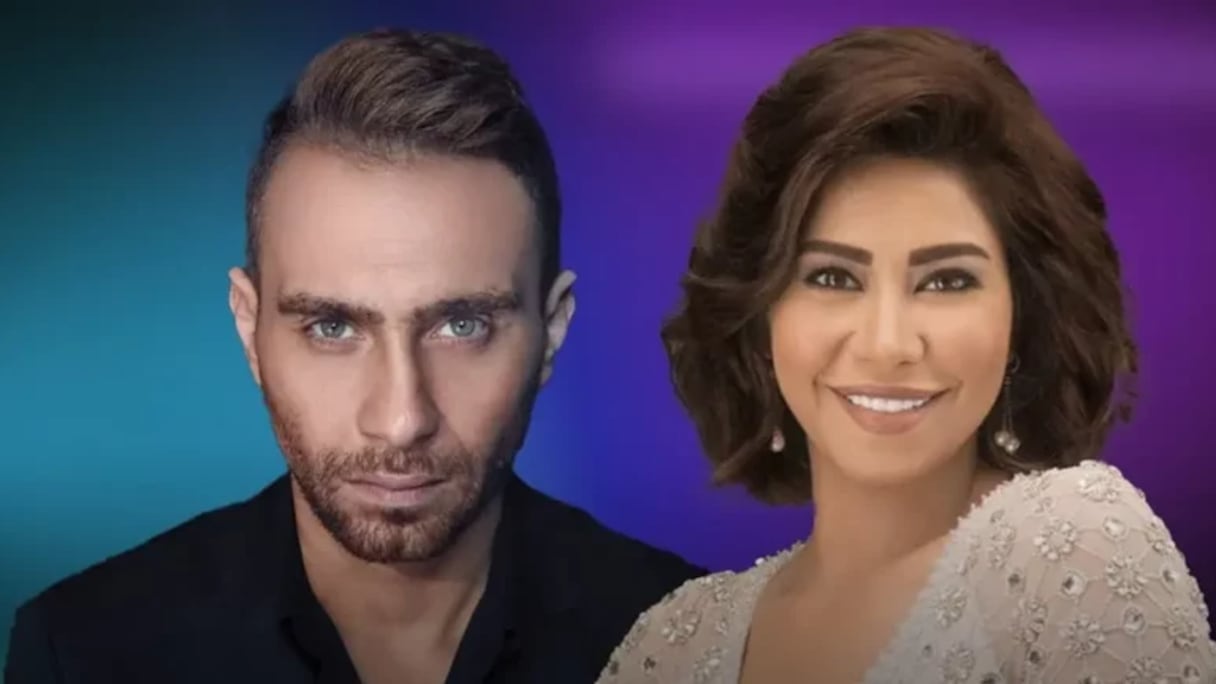 شيرين عبد الوهاب وحسام حبيب