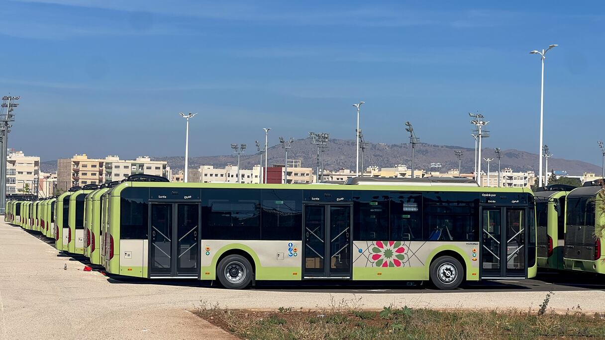حافلات جديدة بمدينة فاس