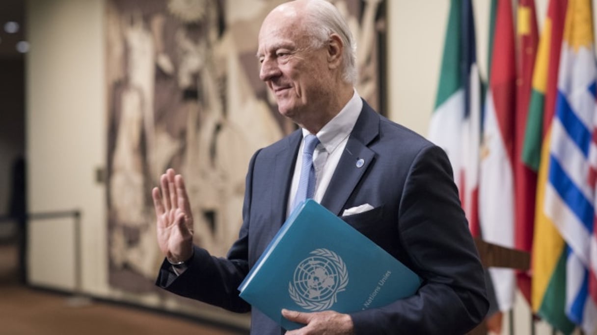 Le diplomate Italo-suédois Staffan de Mistura.