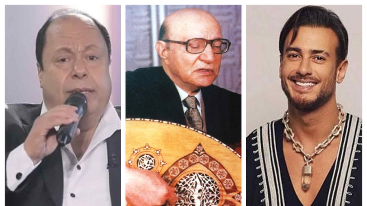 سعد لمجرد، محمد عبد الوهاب، وفؤاد الزبادي