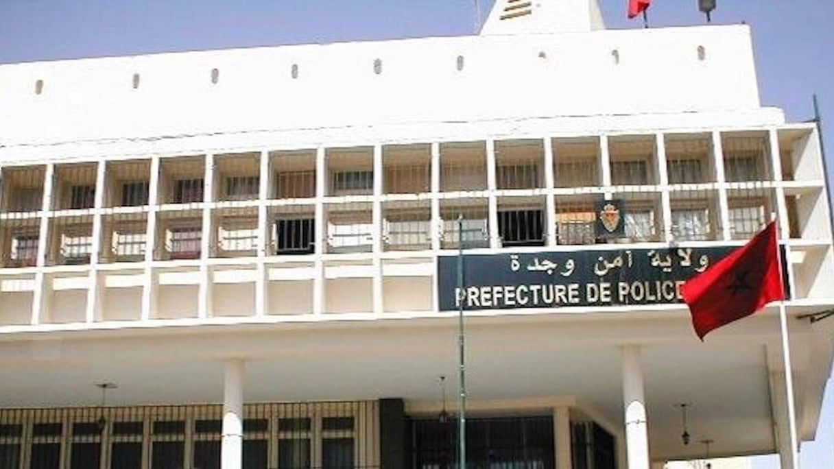 La préfecture de police d'Oujda.