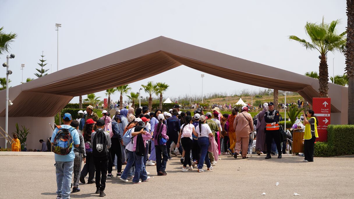 حضور الأطفال بالأيام المفتوحة للأمن الوطني