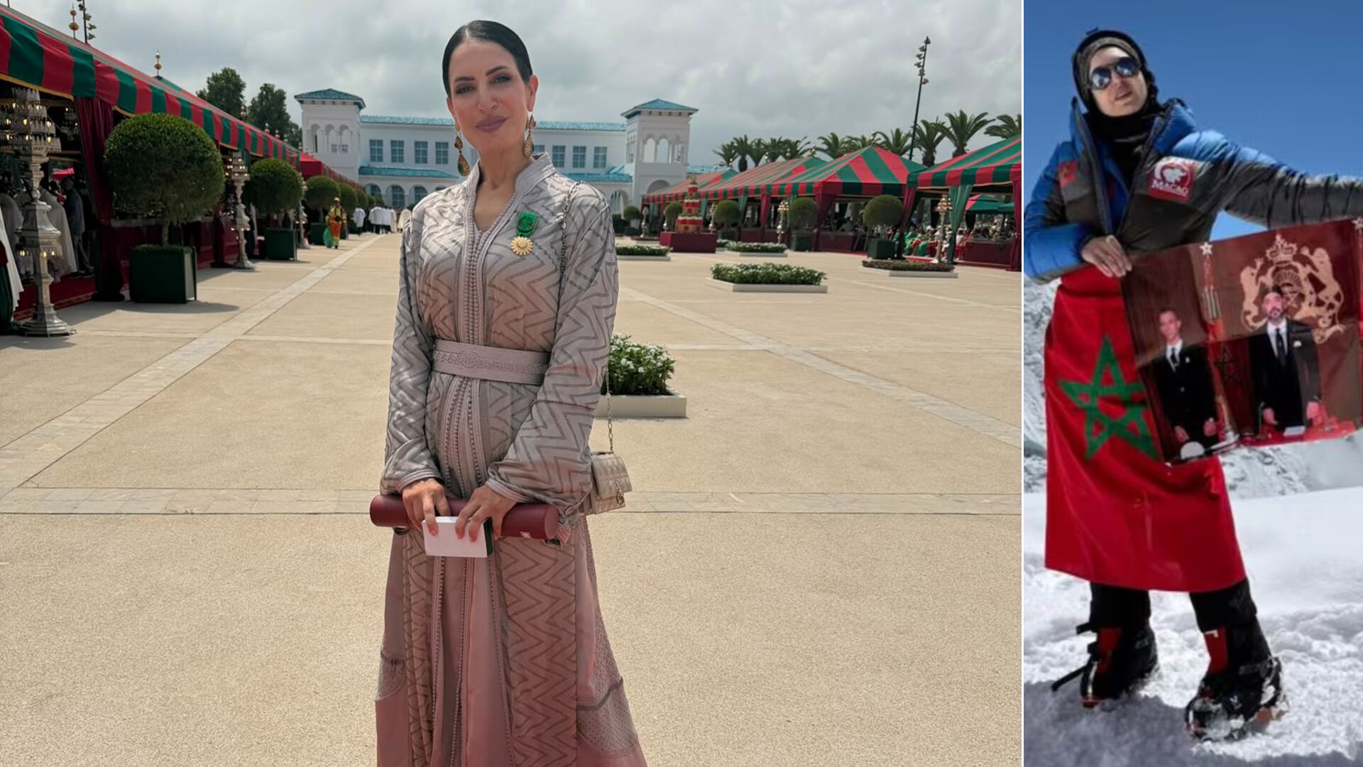 هند زمامة ترفع راية المغرب عاليا