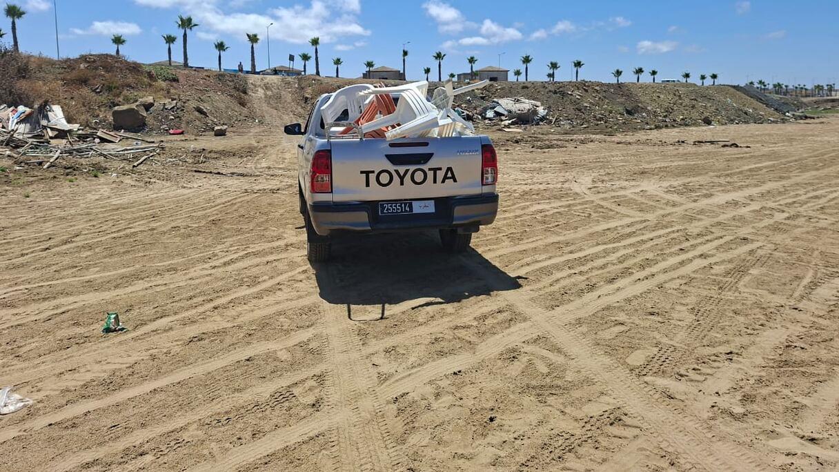 سلطات طنجة تحجز 2000 كرسي