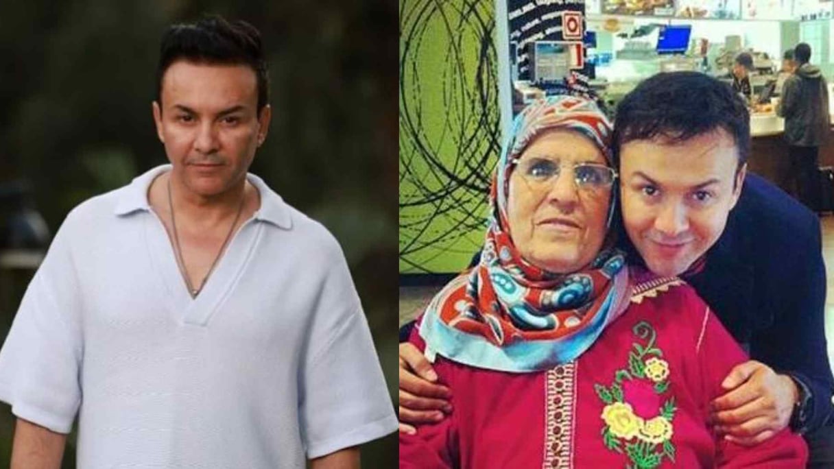 حاتم إدار ووالدته