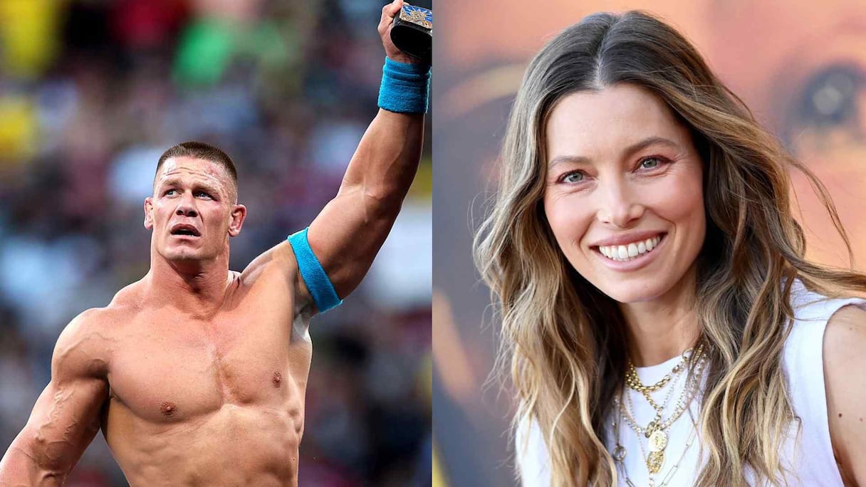 جون سينا وجيسيكا بيل