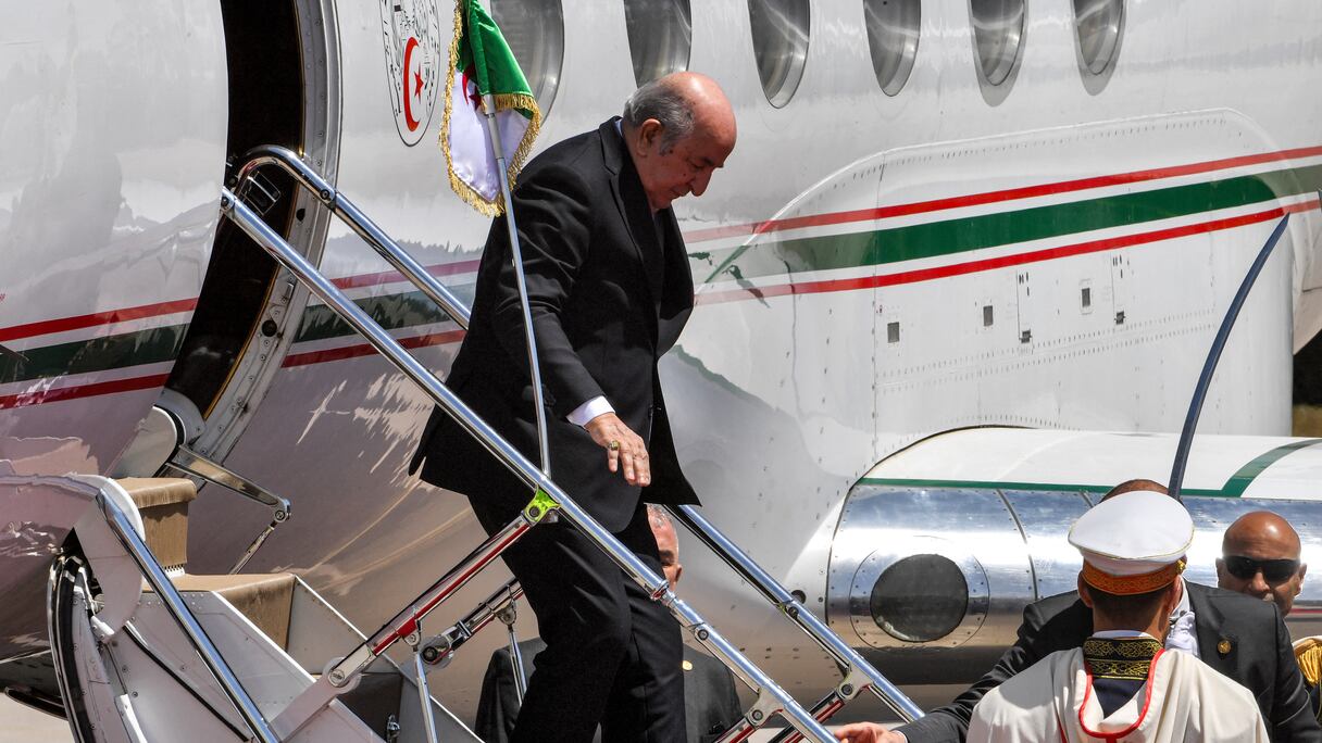 Le président algérien Abdelmadjid Tebboune (AFP).