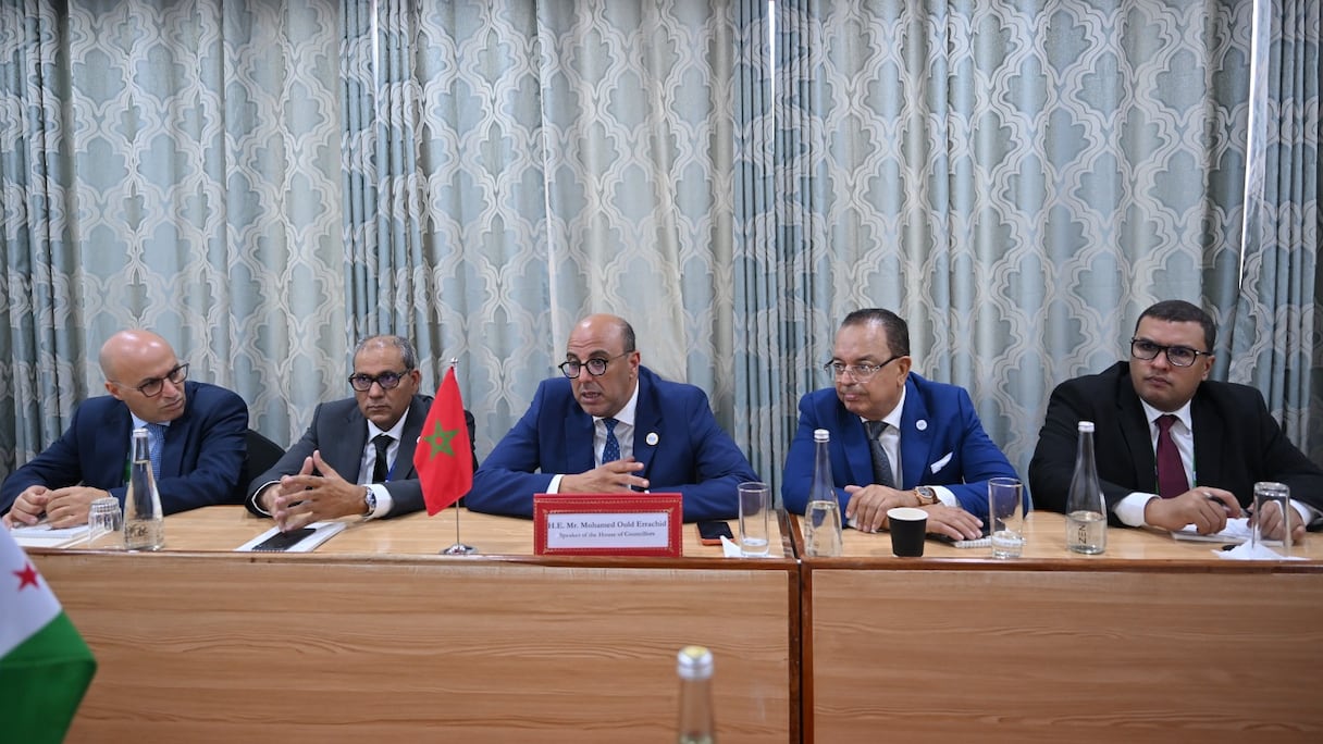 محمد ولد الرشيد يجري مباحثات مع مسؤولين برلمانيين من المالديف وليسوتو وجيبوتي